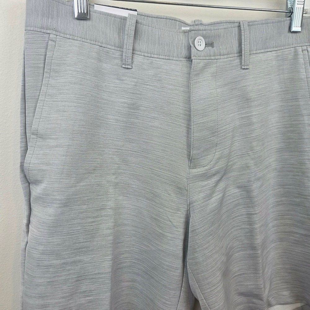 Original Penguin Men Slim Fit Stretch Golf Shorts Grey 8 Inch Inseam Size 30 NWT - Picture 4 of 12